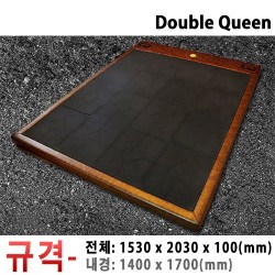 천연 야자숯보료 [2인용,퀸사이즈]- 싱글도 선택가능